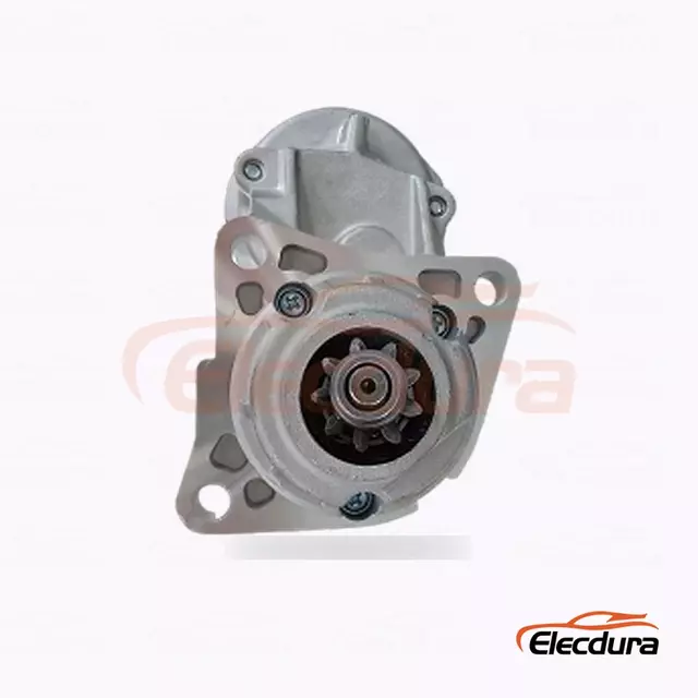 FYD383-N Kraftig startmotor, 24V 4,5kW 9 t&aelig;nder, komplet set fra siden