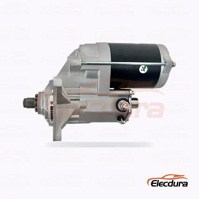 Motor de arranque Isuzu UD02130S, 12 V, 3,00 kW, 11 dientes, vista lateral completa