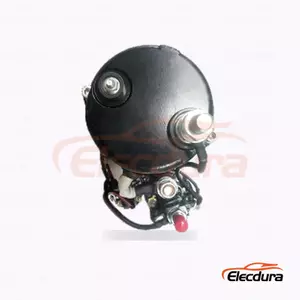 高耐久 11kW 11 歯 CW スターター モーター、完全側面図