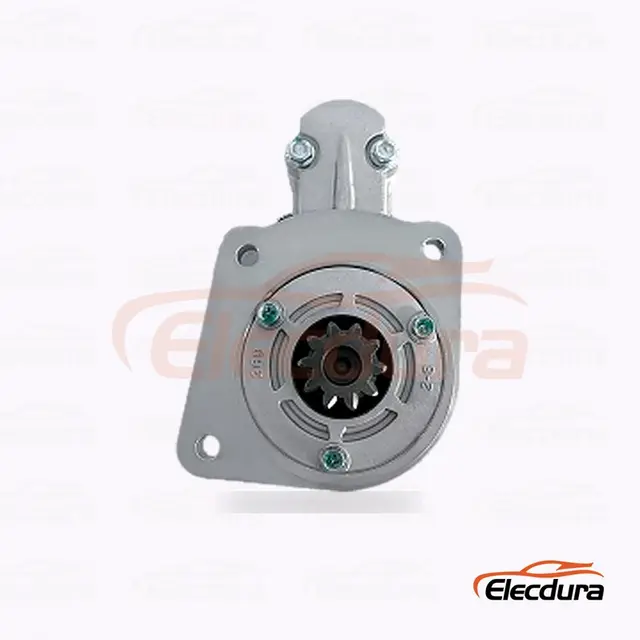 S12-30203 Hitachi-Typ Anlasser , 24V 3,2 kW 9 Z&auml;hne, Ansicht des hinteren Anschlusses