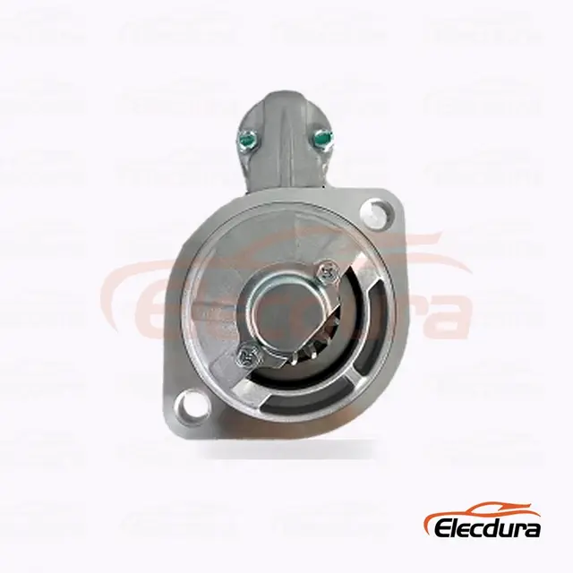 S13-41D Tipo Hitachi Motorino di avviamento , 12V 2,5 kW 15 denti, vista terminale posteriore