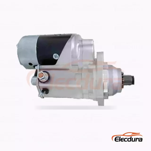 Motor de arranque tipo Denso de 24 V, 4,5 kW, 11 dientes CW, variante F, vista lateral completa