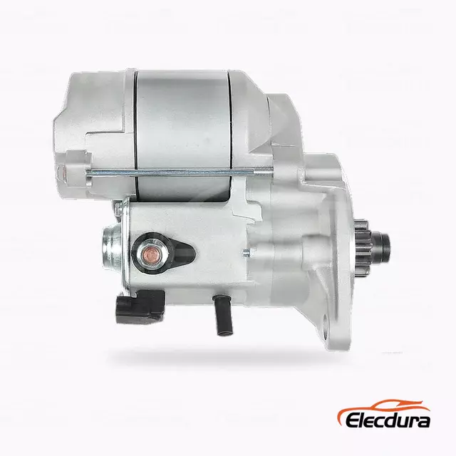 128000-1150 John Deere 3TNA72 startmotor groothandelslevering, compleet zijaanzicht