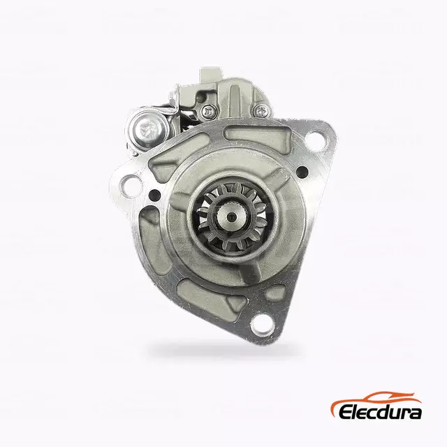 1447911 Vista pi&ntilde;&oacute;n motor arranque Scania DS8 Mercedes OM541 12T