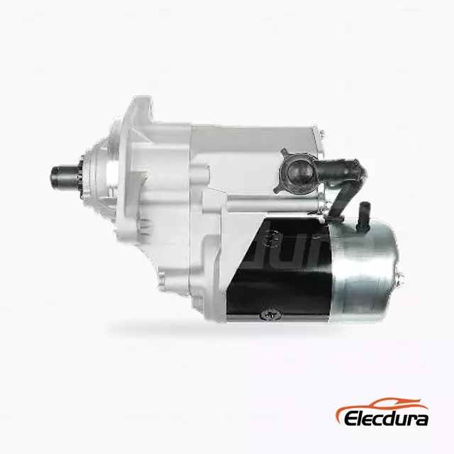 128000-0490 Isuzu 4BD1 อุปทานขายส่งมอเตอร์สตาร์ท, มุมมองด้านหน้าไดรฟ์