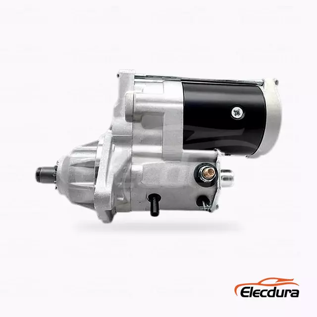 028000-4880 Hyundai 6D16T Marş Motoru Toptan 24V, Komple Yan G&ouml;r&uuml;n&uuml;m