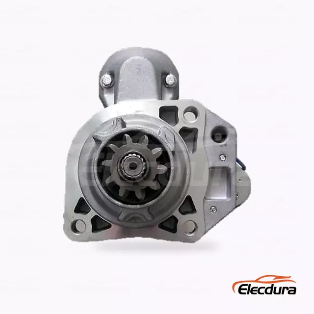 VG1560090007 HOWO A7 24V 7.8kW 10T スターター モーター卸売、ドライブエンドの正面図