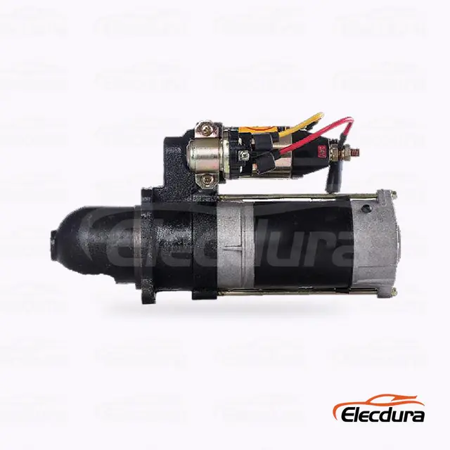 4935789 Cummins 6BT5.9 24V 5.5 kW 스타터 모터 측면 프로필