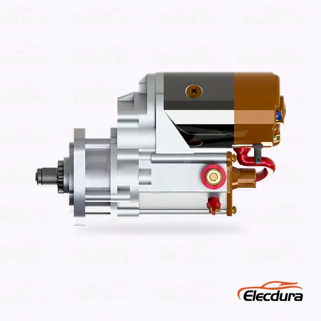 S9423S Yuchai Yunnei 11T Startermotor Gro&szlig;handelslieferung, komplette Seitenansicht