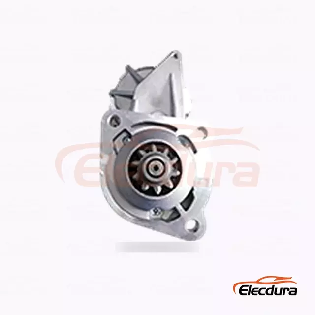 228000-6870 Startermotor f&uuml;r Traktoren der MX-Serie von Case, 12 V, 4,0 kW, 10 Z&auml;hne, Ansicht des hinteren Anschlusses
