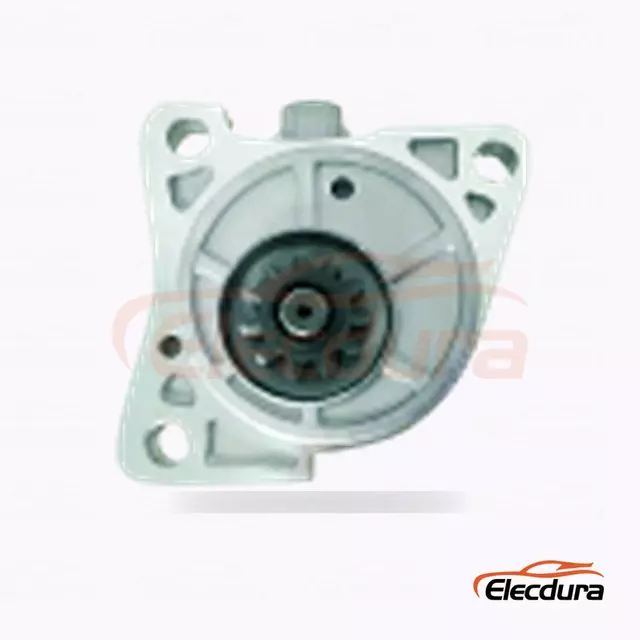 M8T80171 Mitsubishi 4D31 Start&eacute;r pro průmyslov&eacute; zař&iacute;zen&iacute;, 24V 5,0kW, 13 zubů, pohled na zadn&iacute; termin&aacute;l
