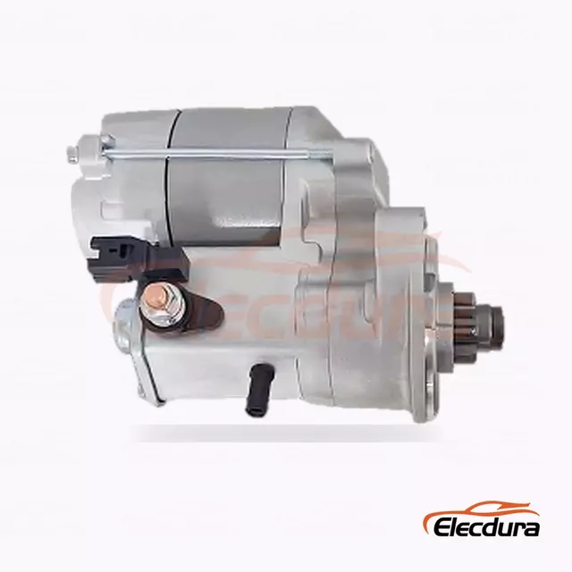 28100-41060 Toyota Industrial Equipment 스타터 모터, 12V 1.4kW 9 톱니, 후면 터미널 보기