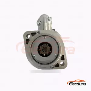 Motor Starter Tugas Berat FYD66-H, 12V 1.4kW 9 Gigi, Tampak Samping Lengkap