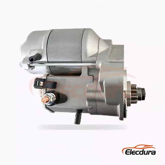 1280009190 Start&eacute;r Toyota Previa a Estima, 12V 1,4kW, 9 zubů, pohled na zadn&iacute; termin&aacute;l
