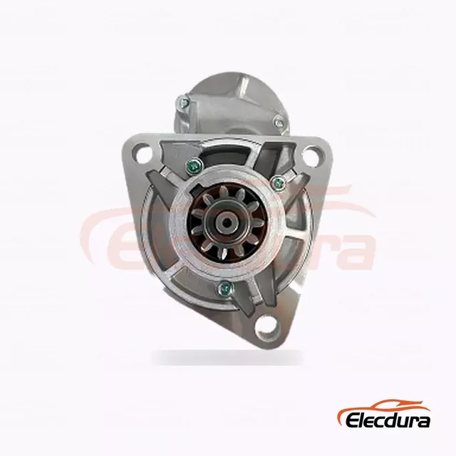 028000-6200 Isuzu 6BD1 startmotor, 24V 4,5kW 11 t&aelig;nder, komplet set fra siden