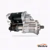 0-24000-3251 Hitachi ZX120 และ Sumitomo มอเตอร์สตาร์ท , 24V 4.5 kW 11 ฟัน, มุมมองการติดตั้งที่ปลายไดรฟ์