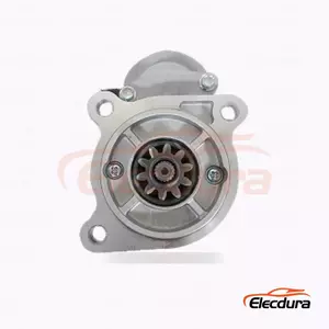 0280007730 Motor Starter Kubota, 12V 2.5kW 9 Gigi, Tampak Samping Lengkap