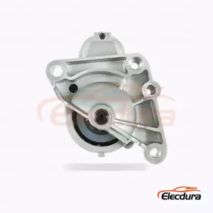 0986020141 高耐久スターターモーター、12V 2kW 10 歯、完全側面図
