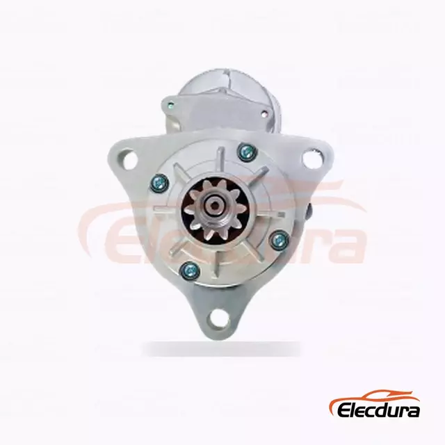 A2J3124 Kraftig startmotor, 12V 2,5kW 10 t&aelig;nder, komplet set fra siden
