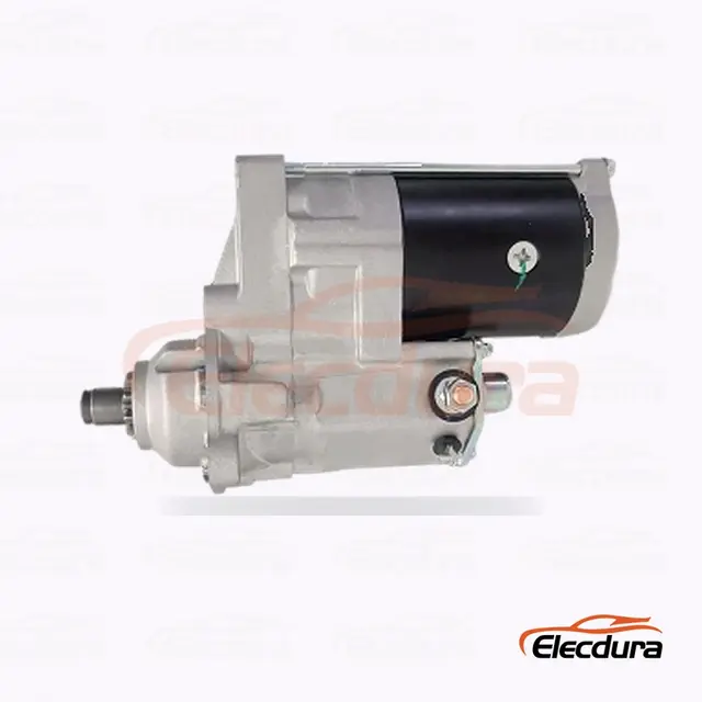128000-4222 Motor de partida Cummins, 12V 3,00kW 13 dentes, vista do terminal traseiro