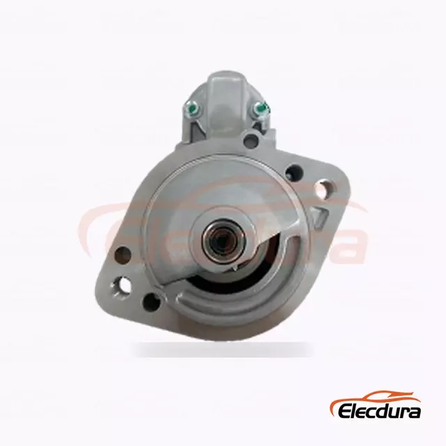 JS1227 JAC Perbaiki Motor Starter kendaraan komersial, 12V 2.0kW 10 Gigi, Tampak Samping Lengkap