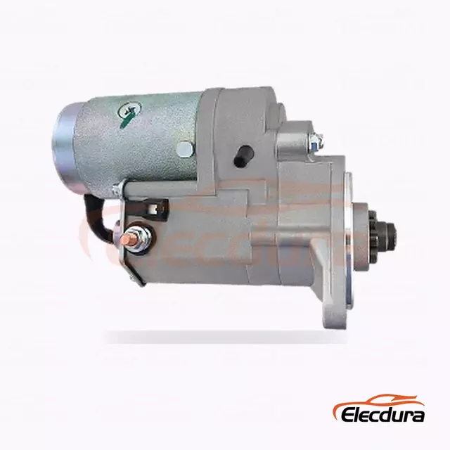 581100-1280 Isuzu 4BA1 Start&eacute;r Motor, 24V 3,5kW 9 zubů, kompletn&iacute; bočn&iacute; pohled