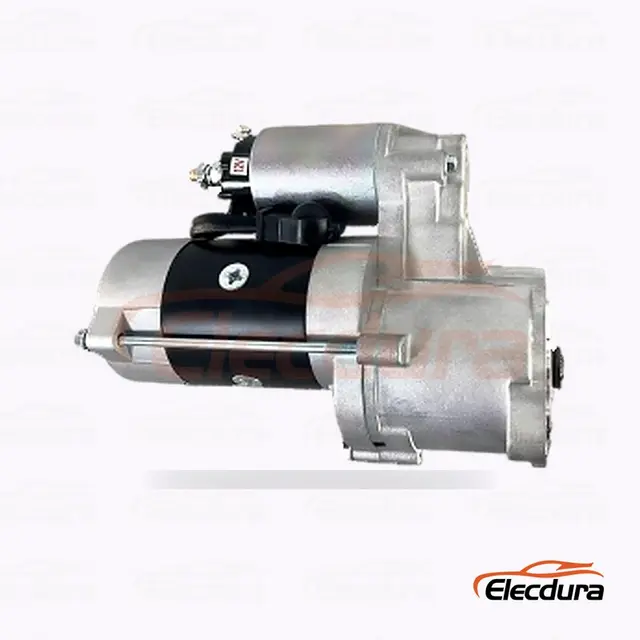 M2T56181 Mitsubishi L300 Motorino di avviamento , 12V 2.0 kW 10 denti, vista terminale posteriore