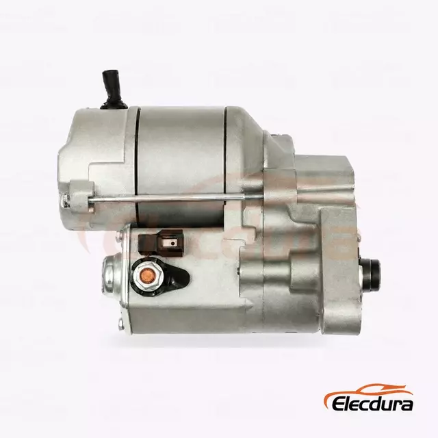 228000-1690 Toyota Land Cruiser FZJ80 Start&eacute;r, 12V 2,0kW, 10 zubů, pohled na zadn&iacute; termin&aacute;l