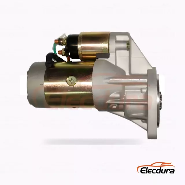 8944604170 Isuzu 4JA1 4JB1 12V 2,8 kW startmotor groothandel, aandrijfzijde vooraanzicht