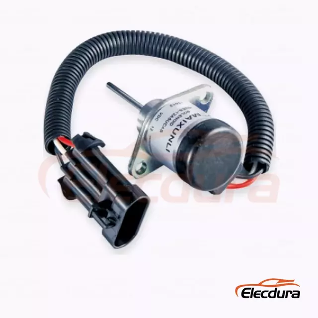 Bobcat S185 Kubota เครื่องยนต์การปิดระบบเชื้อเพลิงโซลินอยด์ 1G925-60011