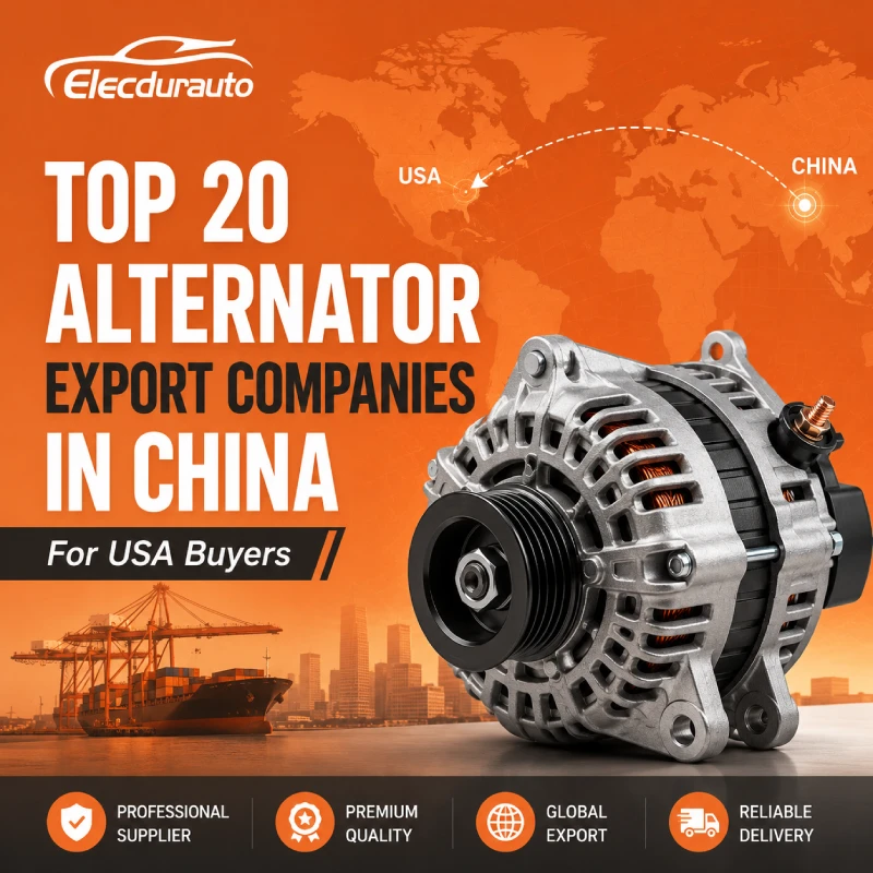 Le 20 migliori aziende di esportazione di alternatori in Cina per gli acquirenti statunitensi