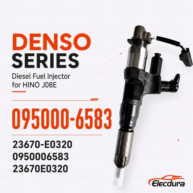 095000-6583 Iniettore di carburante diesel per HINO J08E