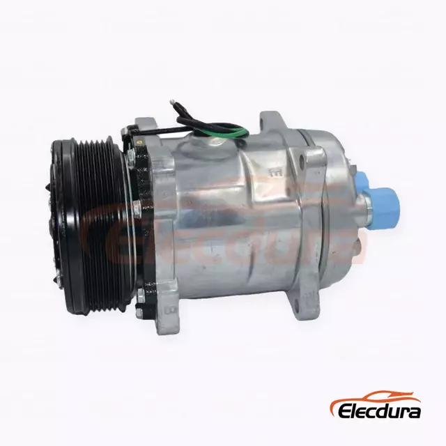 Compresor A/C 5H14 24V 6PK 119 mm Heavy Duty pentru camion Sinotruk Golden Prince