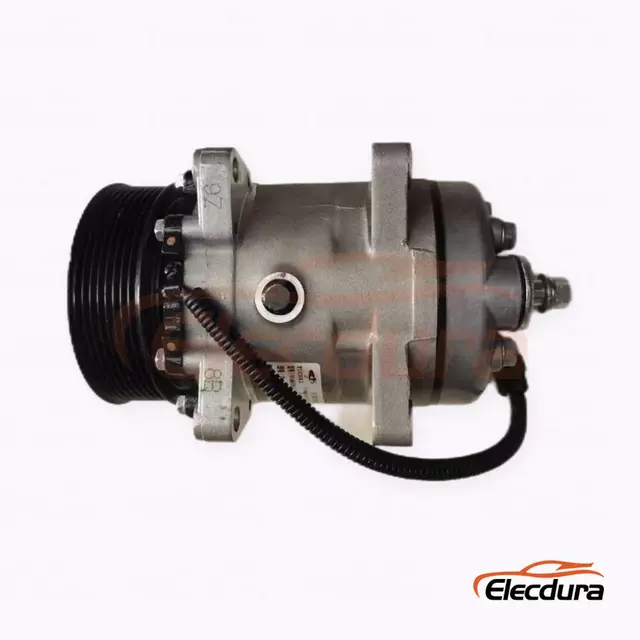 5H14 24V 8PK 119 mm Hochleistungs-Klimakompressor f&uuml;r Yuchai 11N0Q1-Motoranwendung