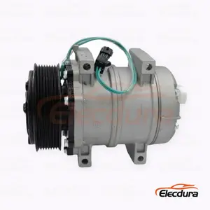 7H15 24V 8PK 122,5 mm para servi&ccedil;o pesado A/C Compressor para caminh&atilde;o Dongfeng Tianlong vers&atilde;o DKS 8PK
