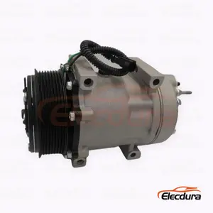 7H15 24V 8PK 119 mm para servi&ccedil;o pesado A/C Compressor para caminh&atilde;o Dongfeng Tianjin KR