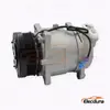 V5 24V 6PK 120 mm para servi&ccedil;o pesado A/C Compressor para caminh&atilde;o Shacman Delong