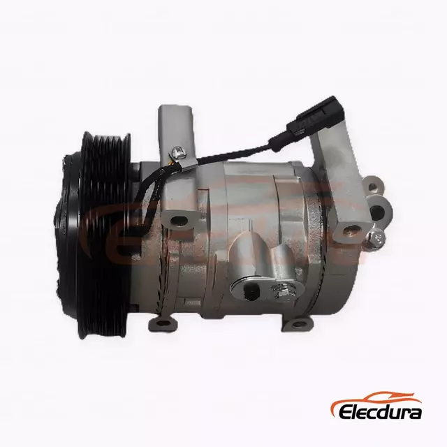 Compresor A/C 10S13A 12V PV6 128mm pentru camion JAC cu motor Yunnei D19