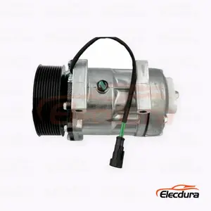 7H15 24V 10PK til tung drift A/C Kompressor til FAW Jiefang JH6 bagport 10PK version