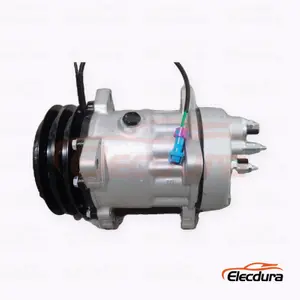 7H15 24V A2 132 mm para servi&ccedil;o pesado A/C Compressor para caminh&atilde;o Dongfeng Tianlong KC