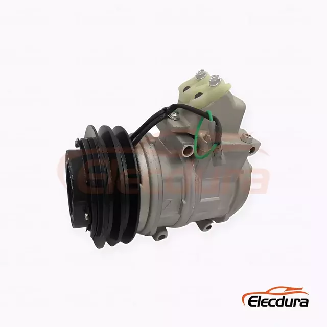 Compresor de aire acondicionado de servicio pesado 10PA17C 24V A2 132 mm para cargadora de ruedas LiuGong 856H