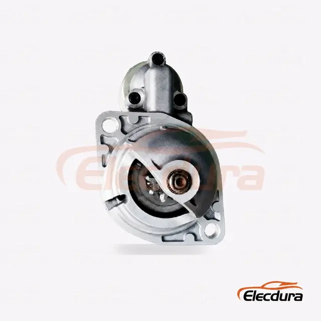 3C3U-11000-AB Motor de pornire Ford 6.0L, 12V 3.0kW 12 dinți, vedere frontală la capăt