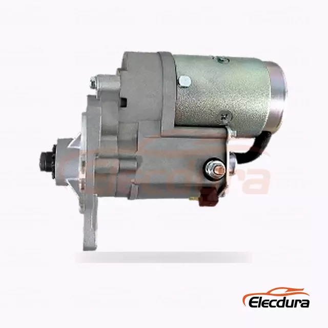 Motor de arranque Fiat Diesel de 12 V, 2,2 kW, 10 dientes en sentido horario, vista del terminal trasero