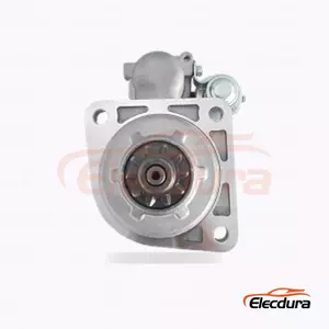 高耐久 24V 5.0kW 10 歯 CW スターター モーター、完全側面図