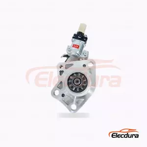 三菱タイプ 12V 3.0kW 11 歯 CW スターター モーター、完全側面図