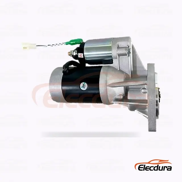 S14-204A 日立タイプスターターモーター 、 12V 2.8 kW 9 歯、背面端子図