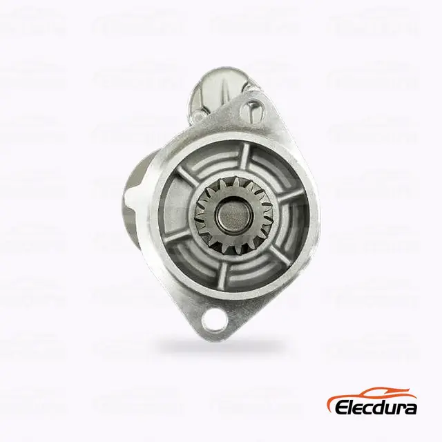 20513063 Yanmar Marine 24V 3,5 kW Motor de partida Distribuidor, vista frontal do drive-end