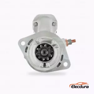 438000-2920 Cummins QSB 6.7 Motor de pornire V&acirc;nzare cu ridicata, Vedere frontală la capătul de antrenare