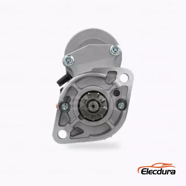 228000-0690 Kubota V2203/V2403 9T Startermotor Gro&szlig;handel, Vorderansicht des Antriebsendes