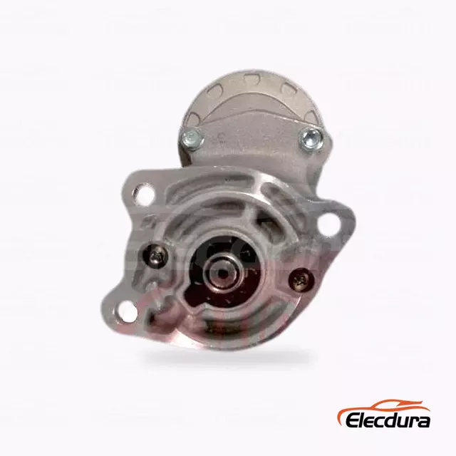 028000-9820 Pemasok Motor Starter Forklift Caterpillar LT-433, Tampak Depan Drive-End